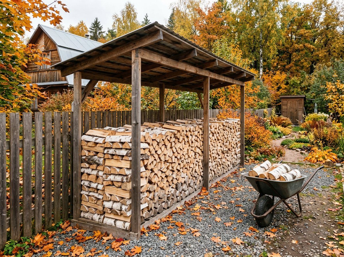 Дровник под ключ — 10 м³ — Ноябрьск, улица Меновая, 5с1